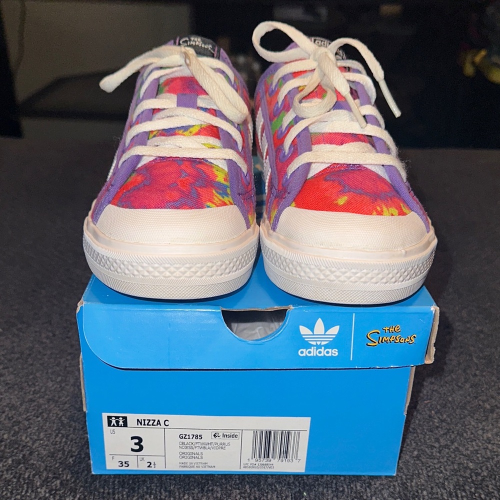Adidas Kids Nizza C Multicolor Sneakers-Simpson addition